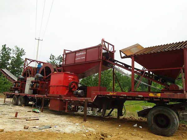 移動洗砂機（jī）設備視（shì）頻